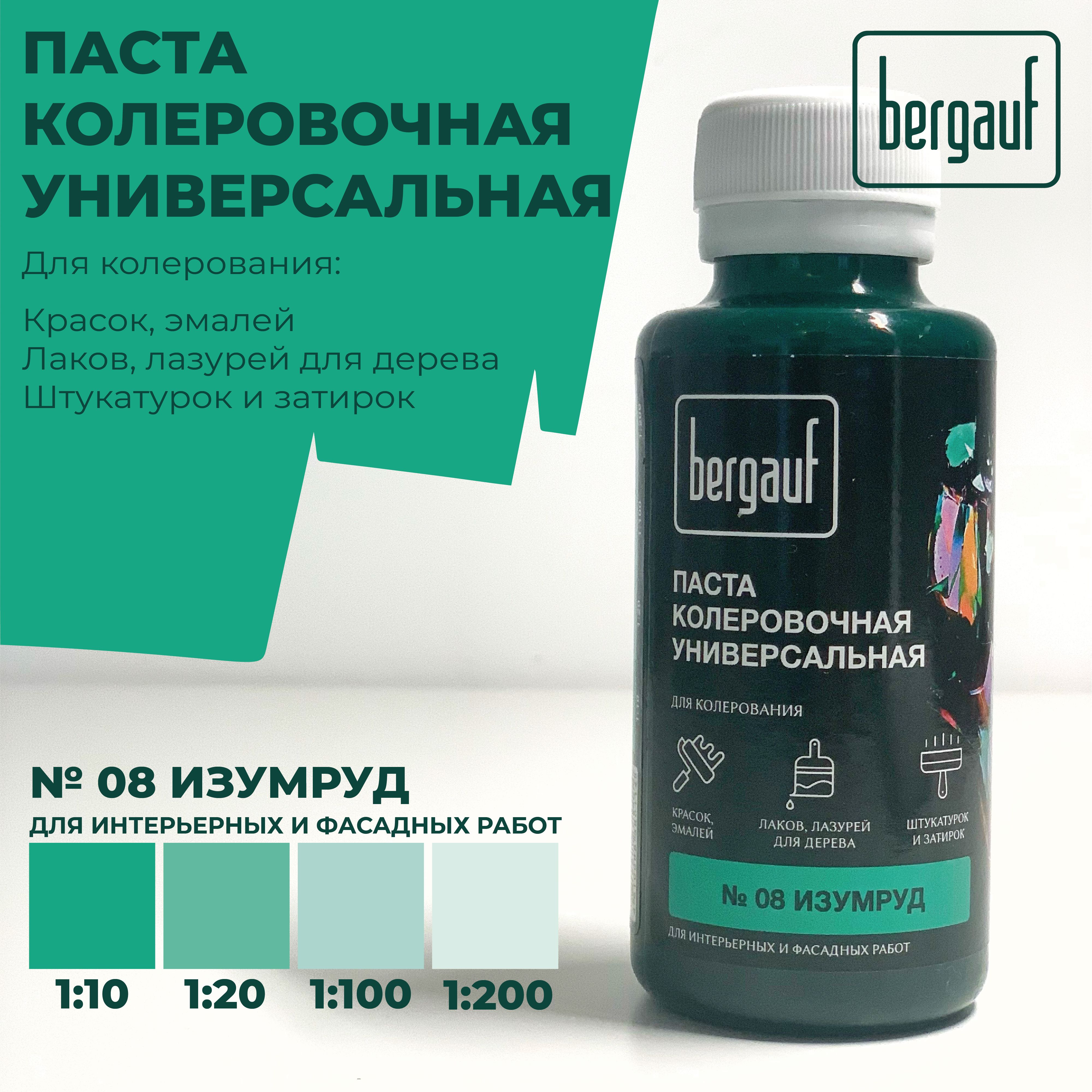 Колер Bergauf Изумрудный 100 мл - купить по низкой цене в интернет-магазине  OZON (707808807)