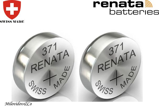 Батарейка RENATA 371 купить на OZON по низкой цене