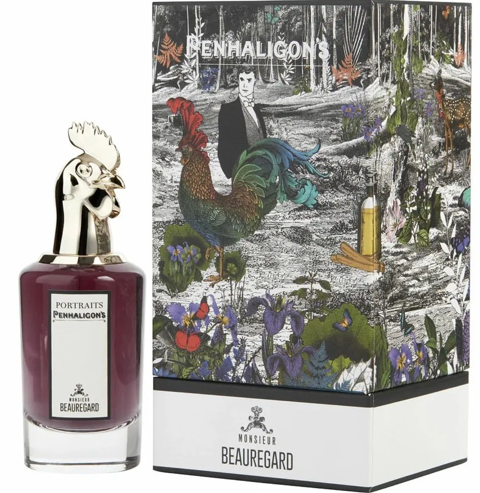 Духи портрет. Penhaligon's Monsieur Beauregard, 75 ml. Penhaligon's Monsieur Beauregard EDP 75 ml. Portraits Penhaligon's Парфюм Beauregard. Парфюмерная вода Penhaligon's Monsieur Beauregard.