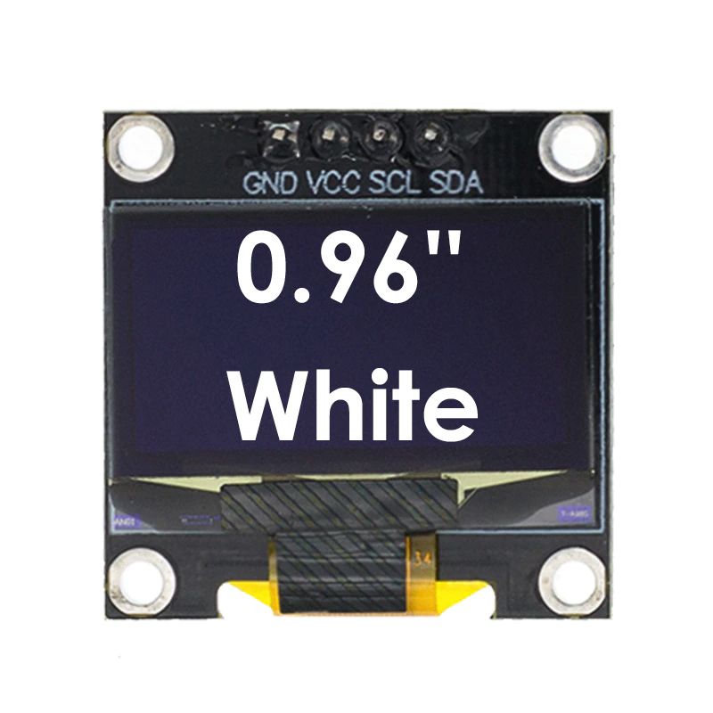 OLED0.96"дисплей128x64,I2C,4pin,монохромныйбелый