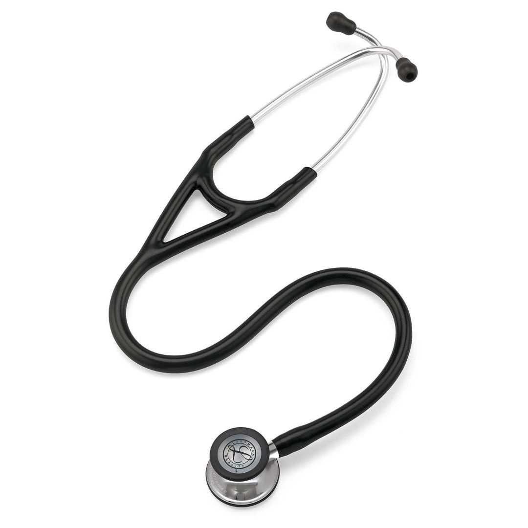 Стетоскоп Littmann Cardiology IV Чёрный с зеркальным колоколом, 69 см, 6177