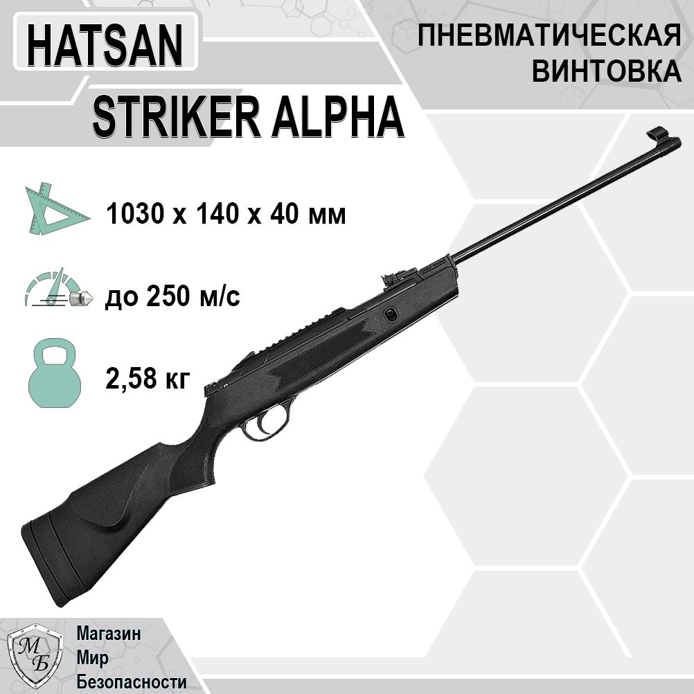 Винтовка пневматическая Hatsan Striker Alpha