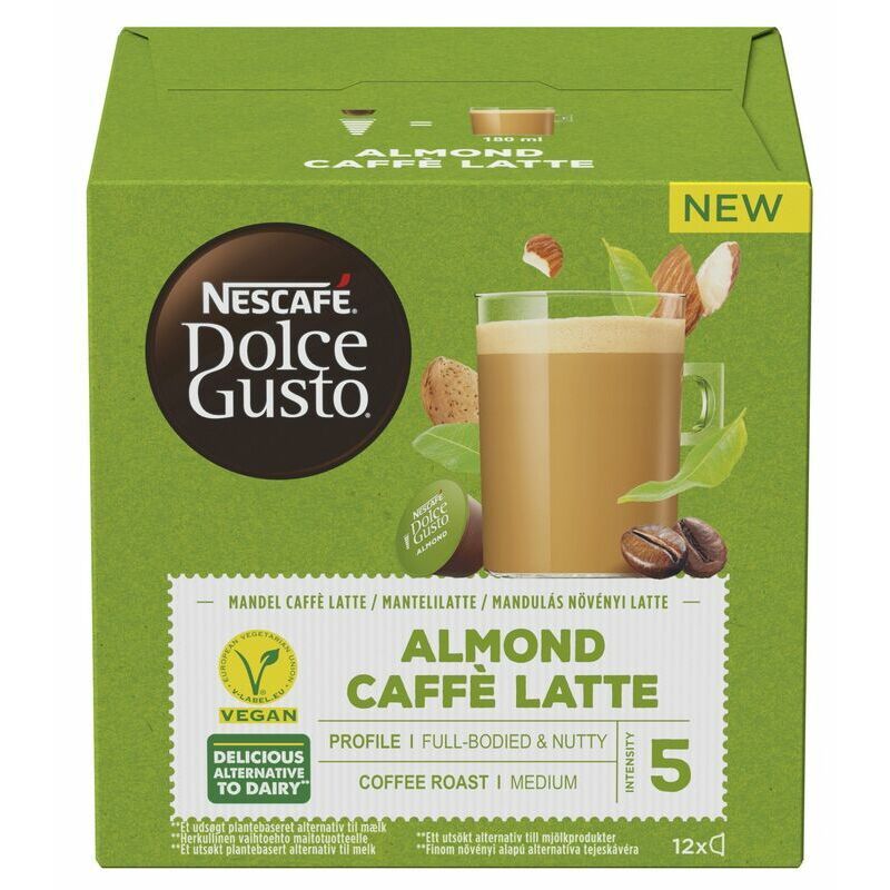 КофекапсульныйNescafeDolceGustoAlmondLatte,длясистемыDolceGusto,12шт