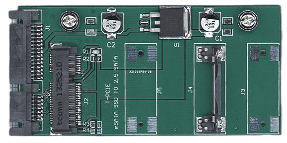 Переходник SSD на 2.5 SATA mini PCI-E