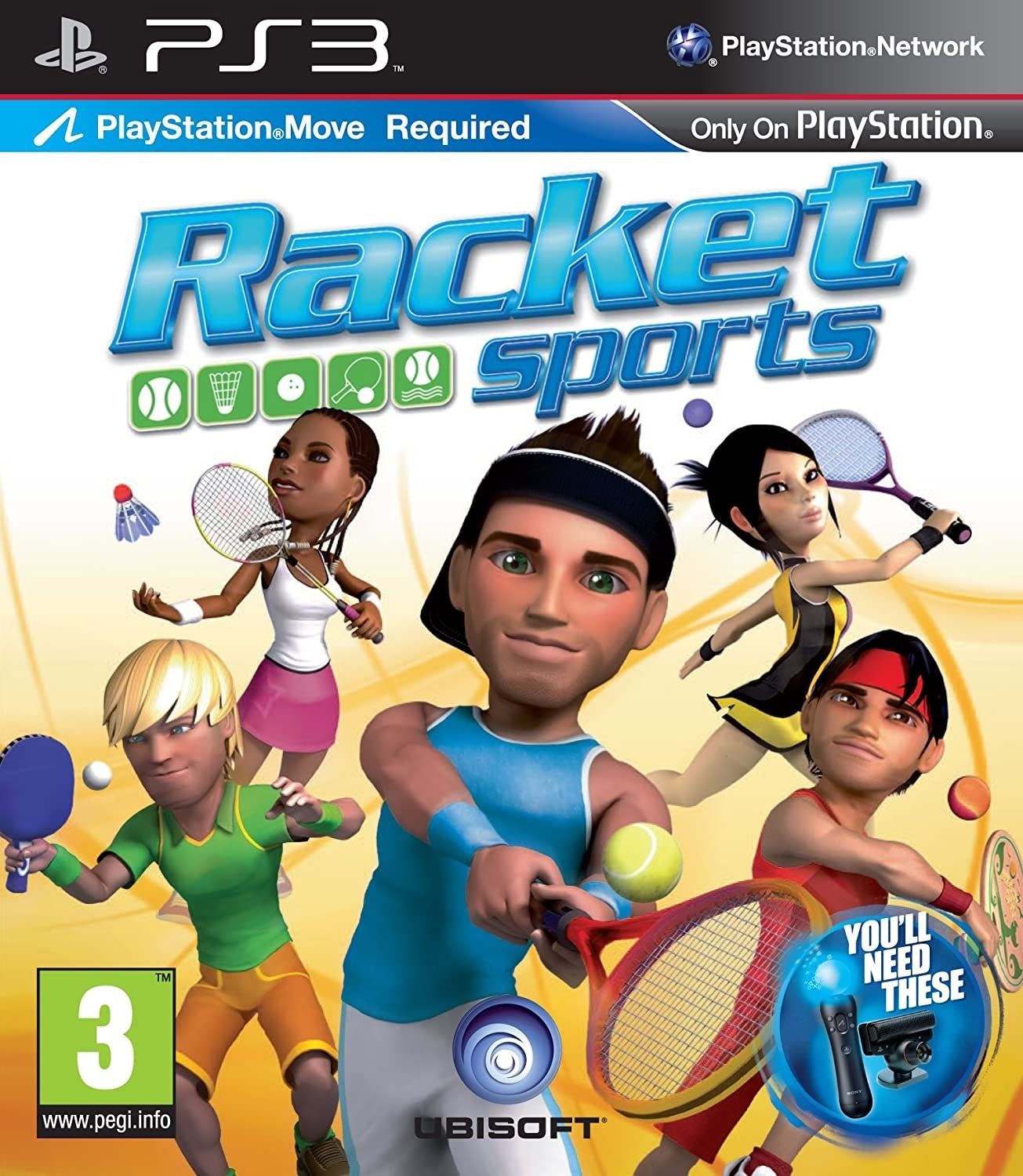 Sport 3 английская. Racket Sports (ps3). Racket Sport ps3 МО. PLAYSTATION 3 move игры. Игры для PLAYSTATION move ps3.