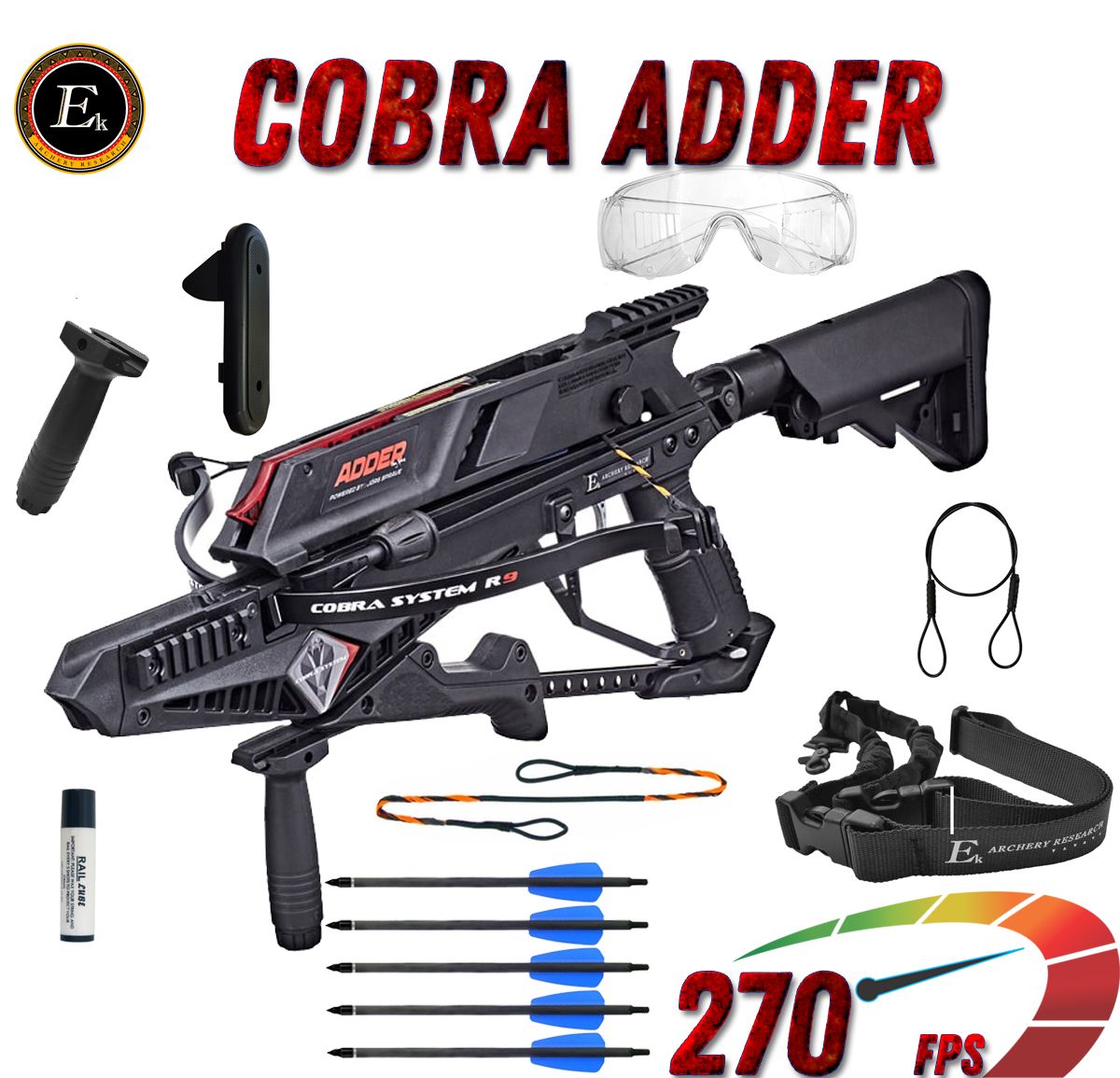 Арбалет многозарядный Ek Cobra System RX ADDER