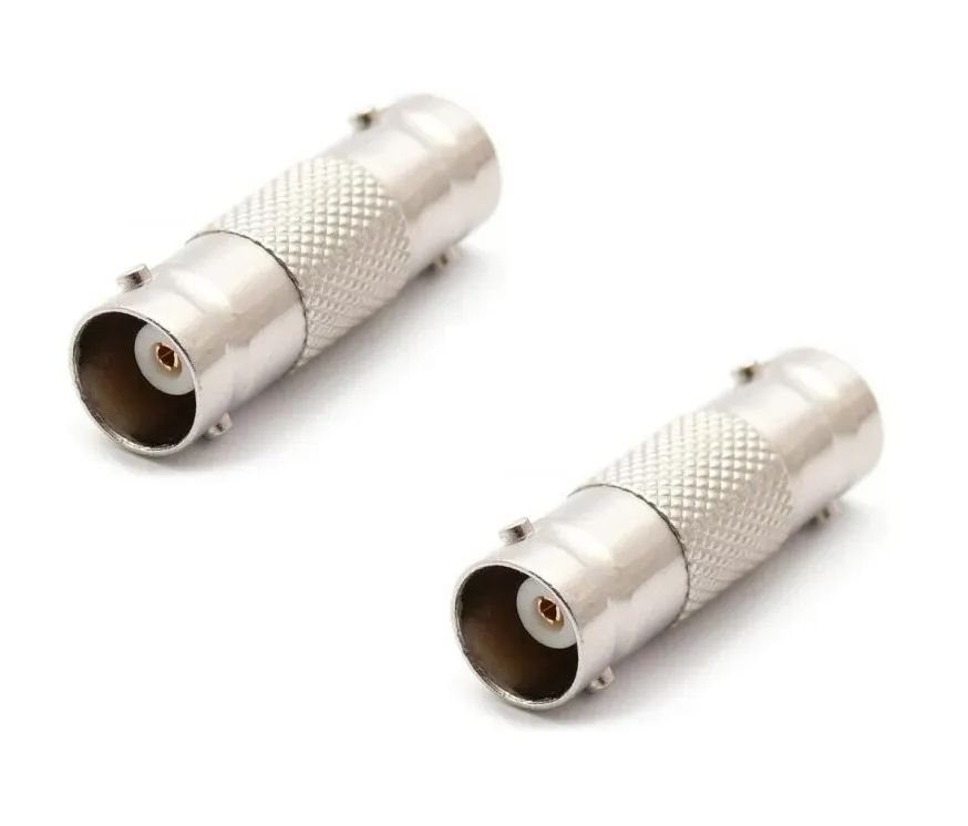 Разъем 1.4. Переход bnc &quot;гн&quot; - bnc &quot;гн&quot; (i-connector) металл (premier 4-530). bnc разъем на плату. коннектор металлический на шнур. коммутатор с bnc разъемом.