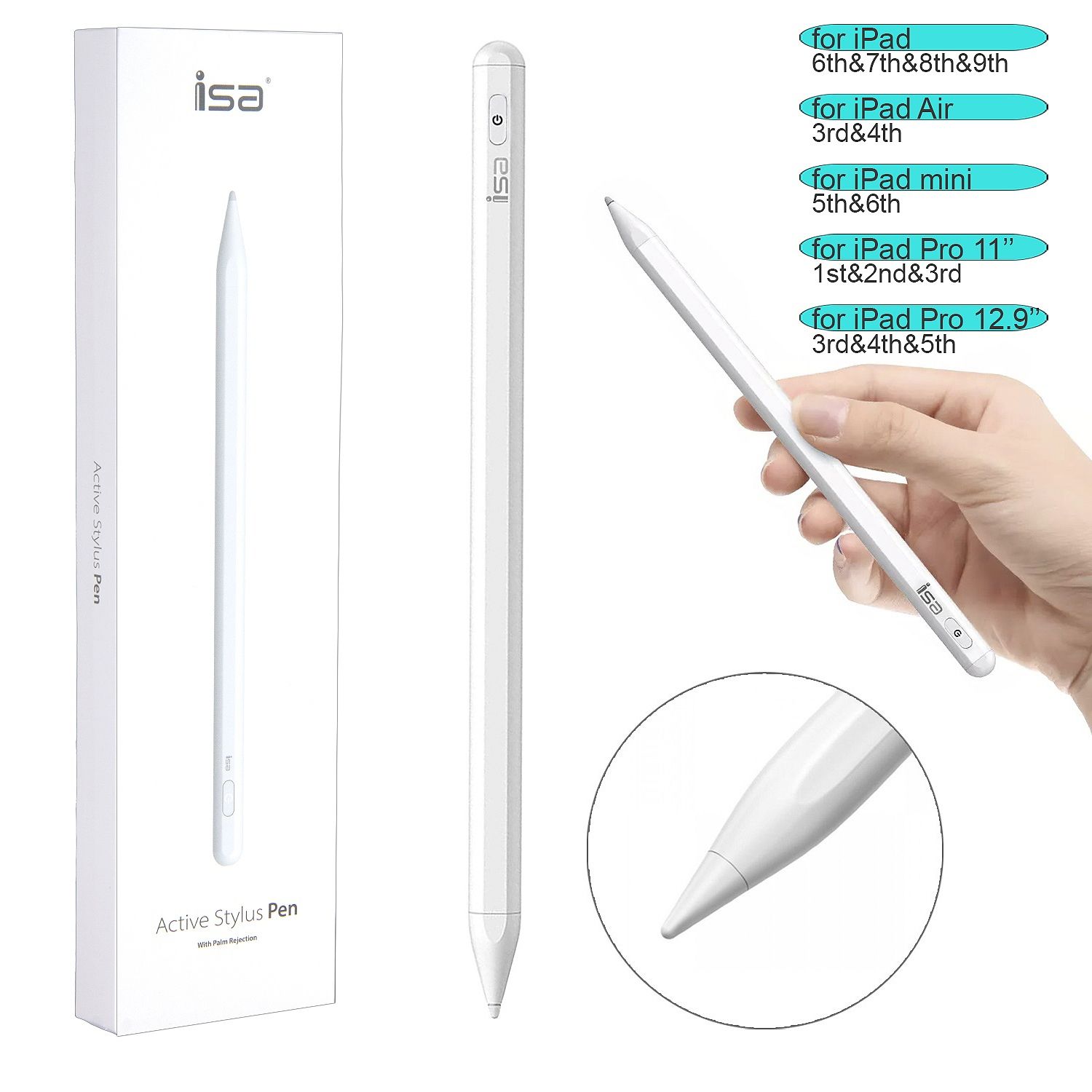 Стилус Apple Pencil 2 ISA - купить с доставкой по выгодным ценам в  интернет-магазине OZON (829112365)