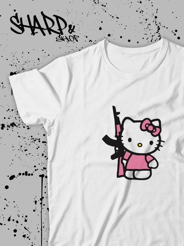 ♡HELLO KITTY T-SHIRT♡  Футболки для девочек, Счастливые лица