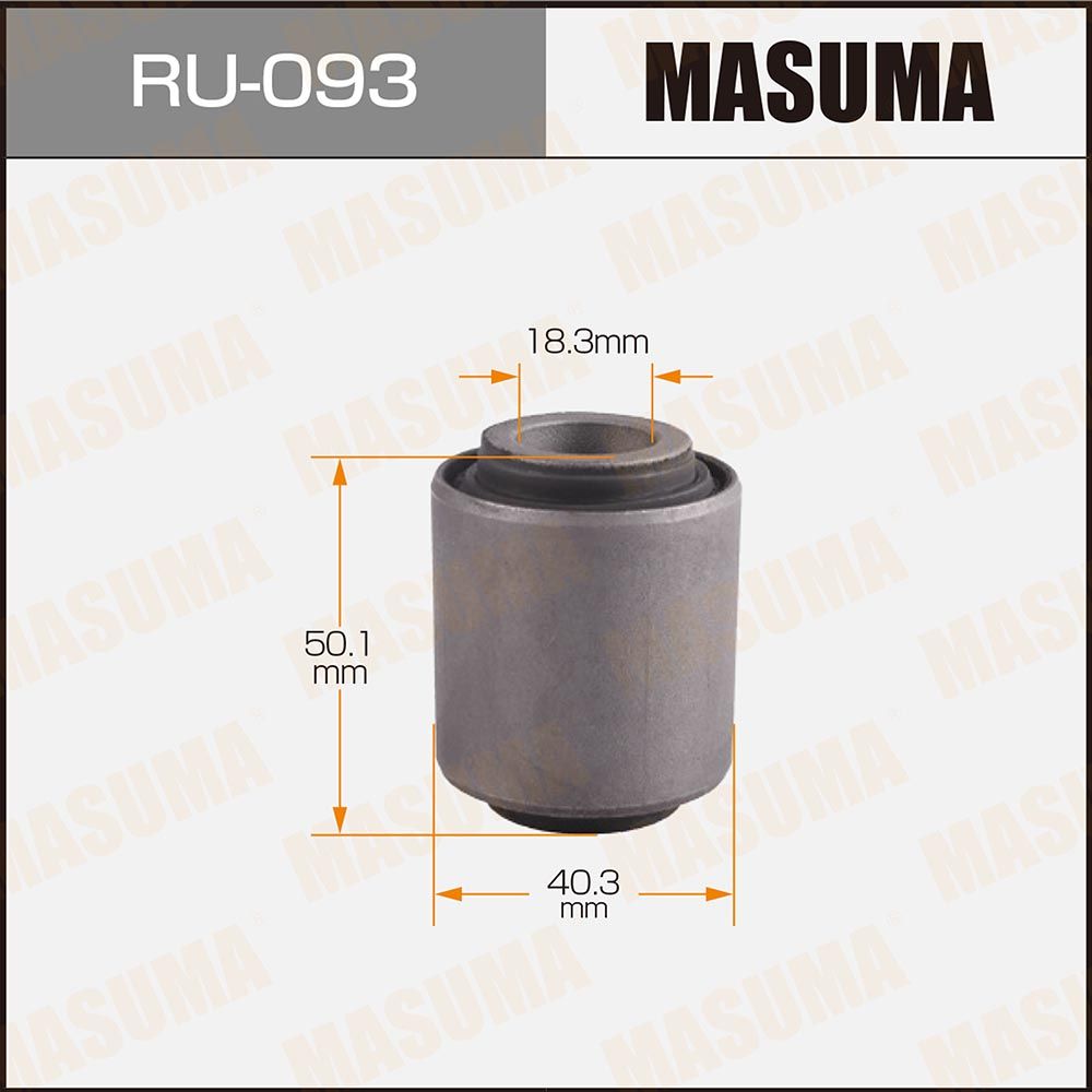 Сайлентблок Masuma RU-093 - купить по доступным ценам в интернет-магазине  OZON (611923312)