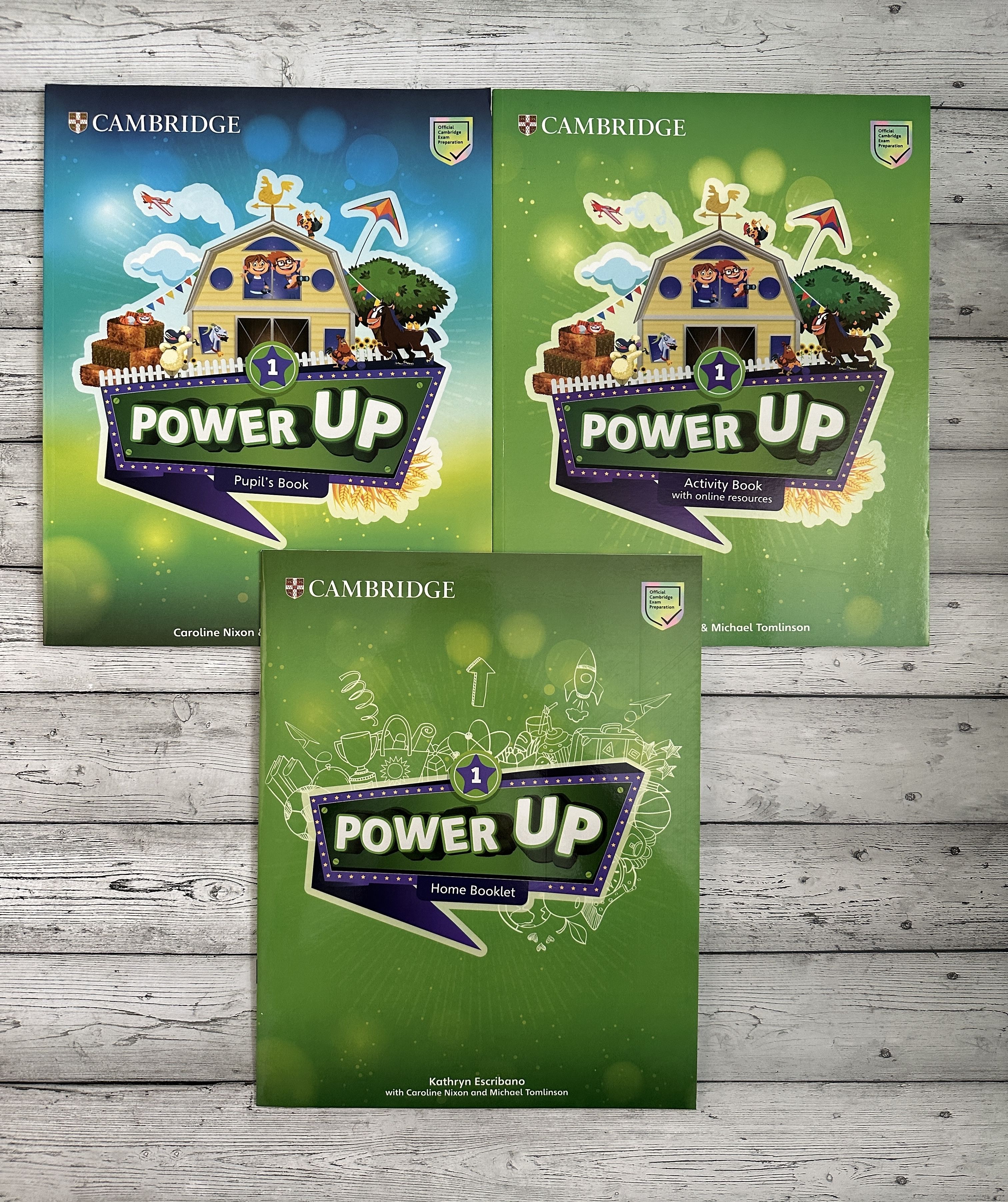 Power up smart start. Power up Home booklet.