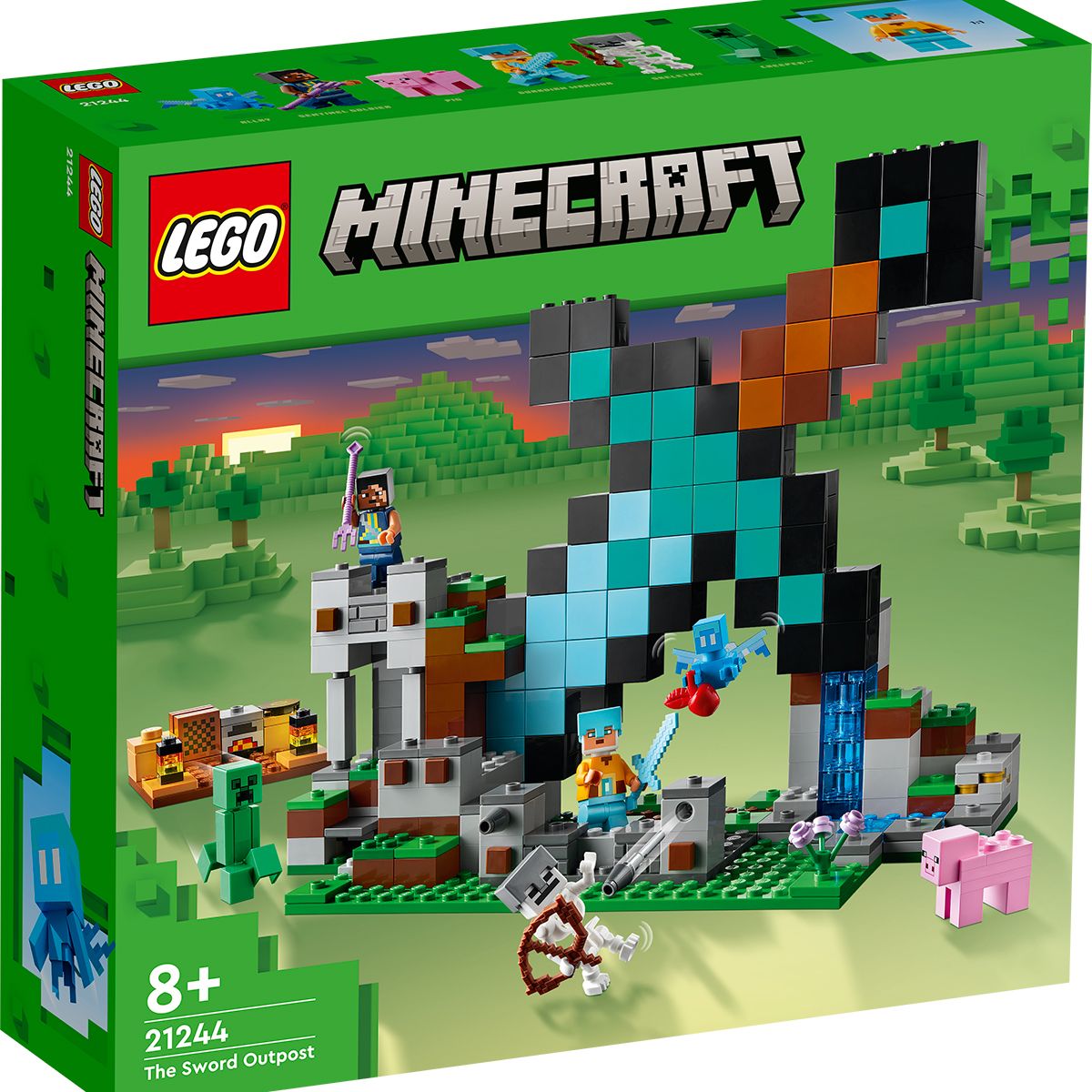 Конструктор LEGO Minecraft 21244 Застава Меча