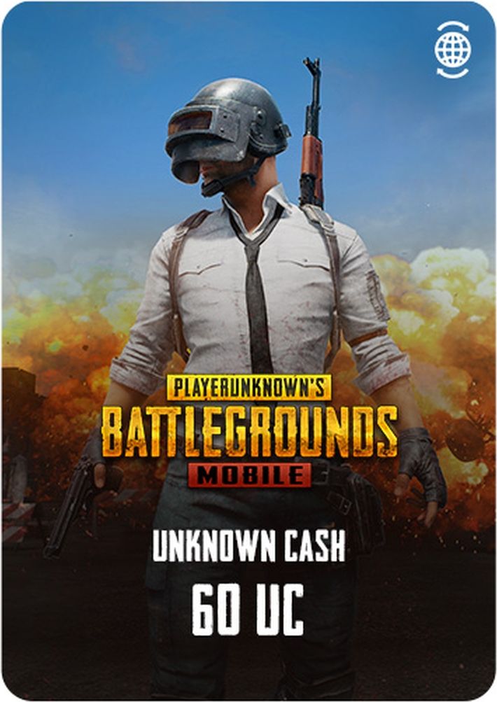 ИгроваявалютаPUBGMobile60UC(цифроваяверсия)