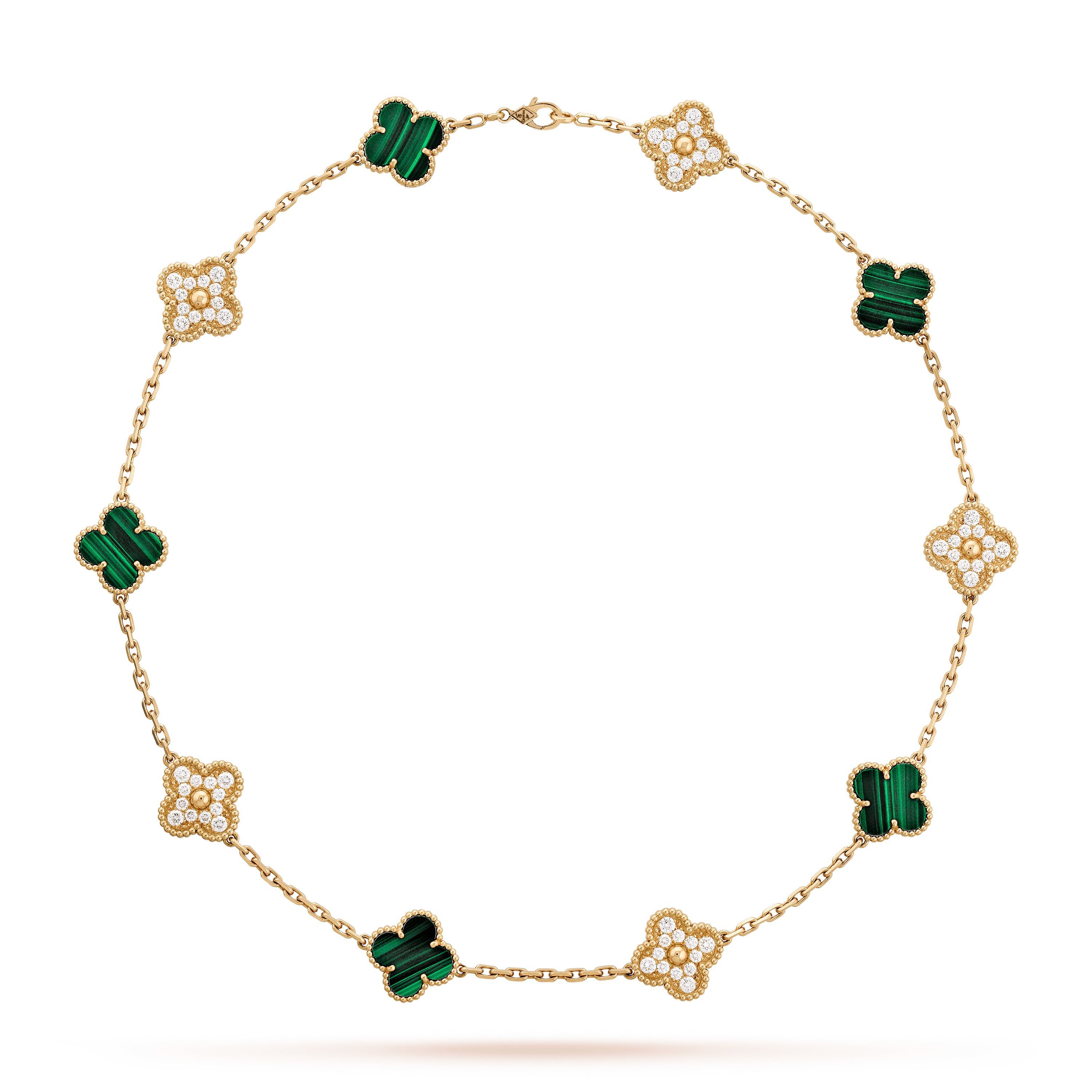 Van Cleef Arpels Alhambra колье