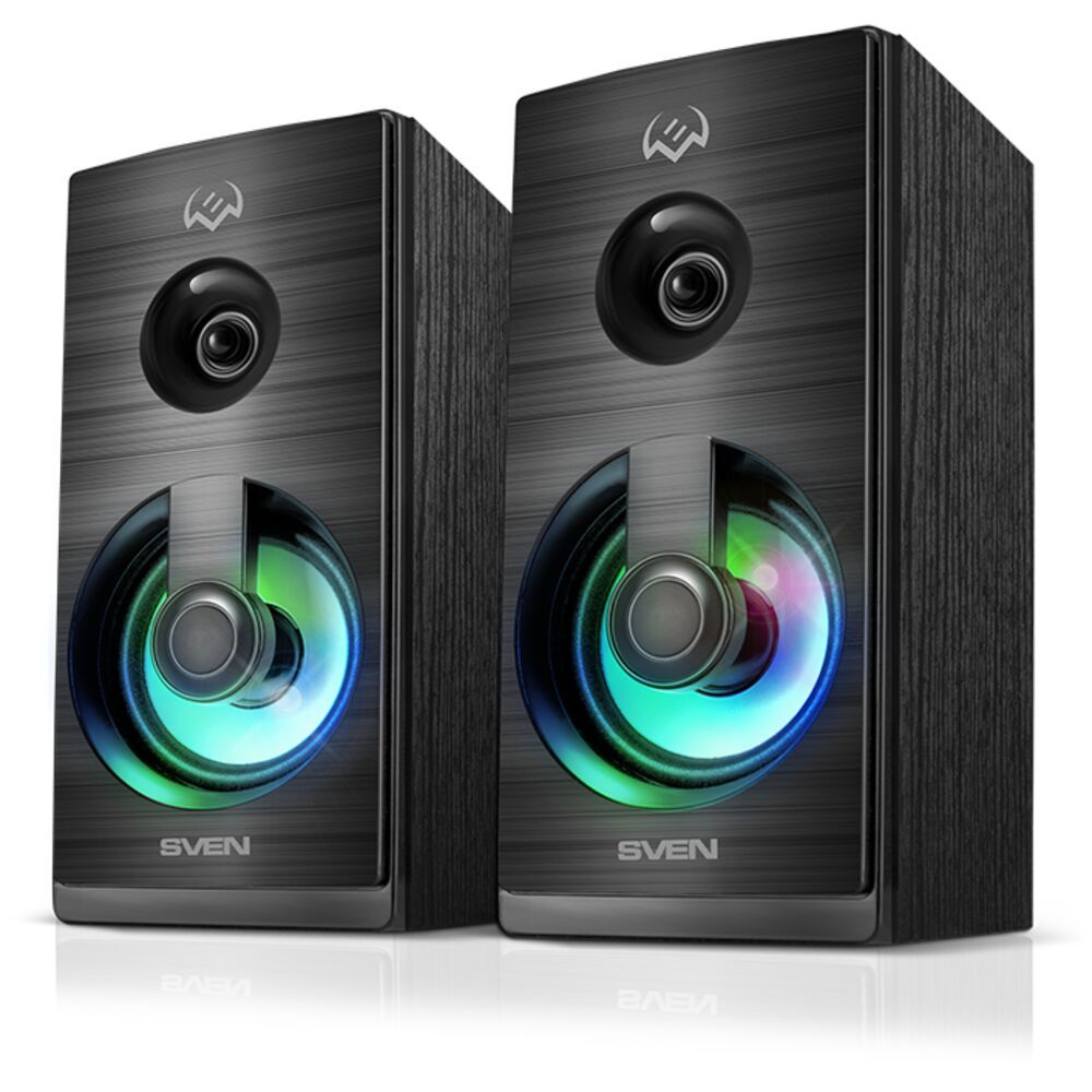 2.0 Колонки Sven SPS-512 2*3W Black USB