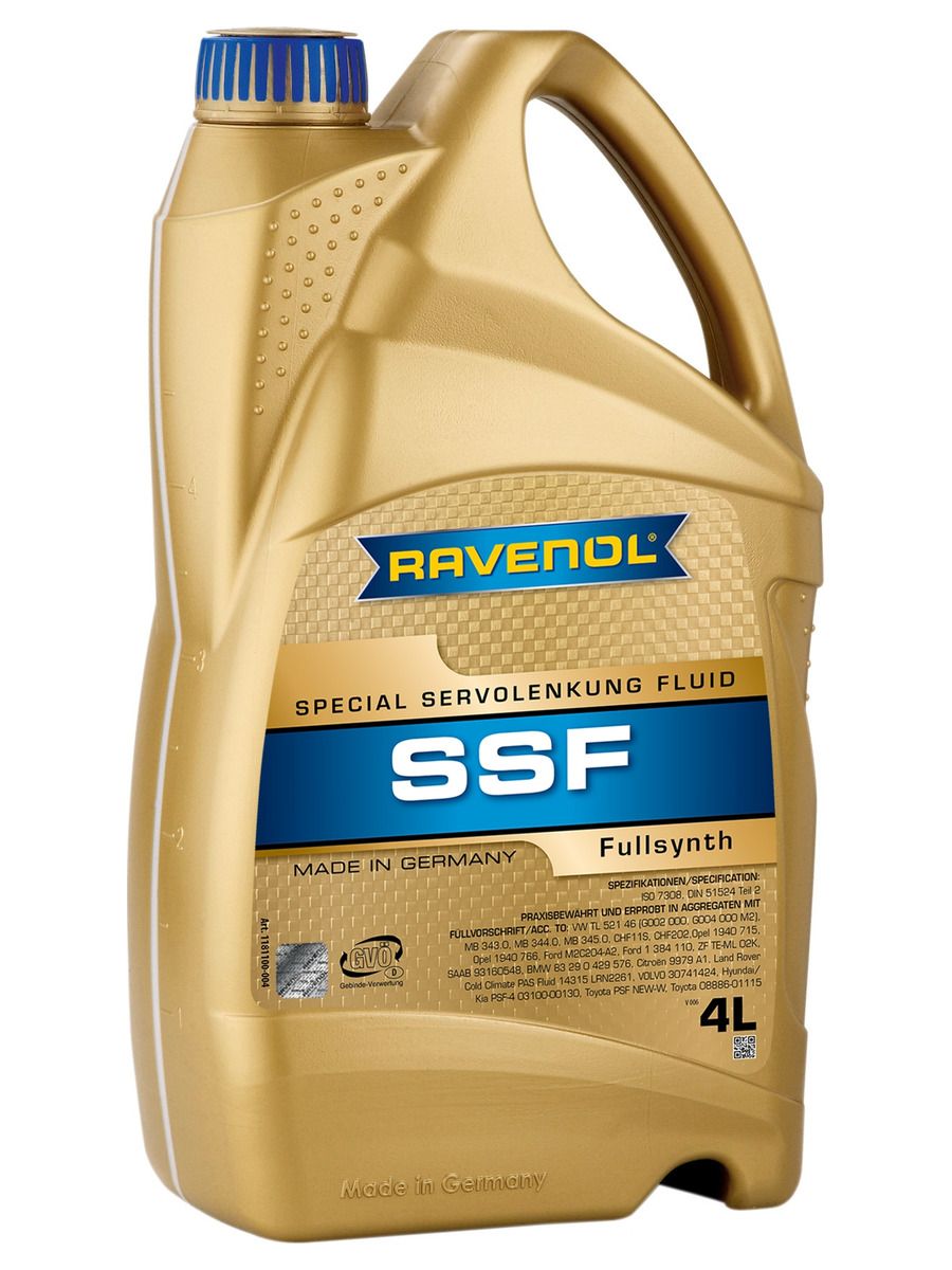 Жидкость для гидроусилителя RAVENOL SSF (4л)