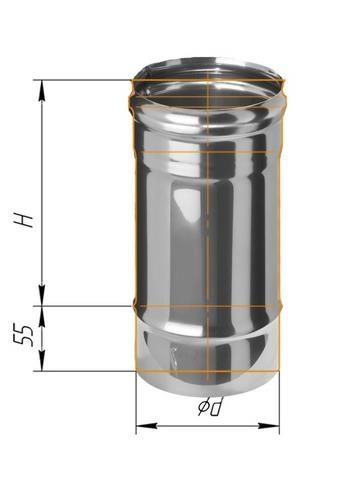Купить Трубу 115 Мм Дымоходную Трубу Металлическую