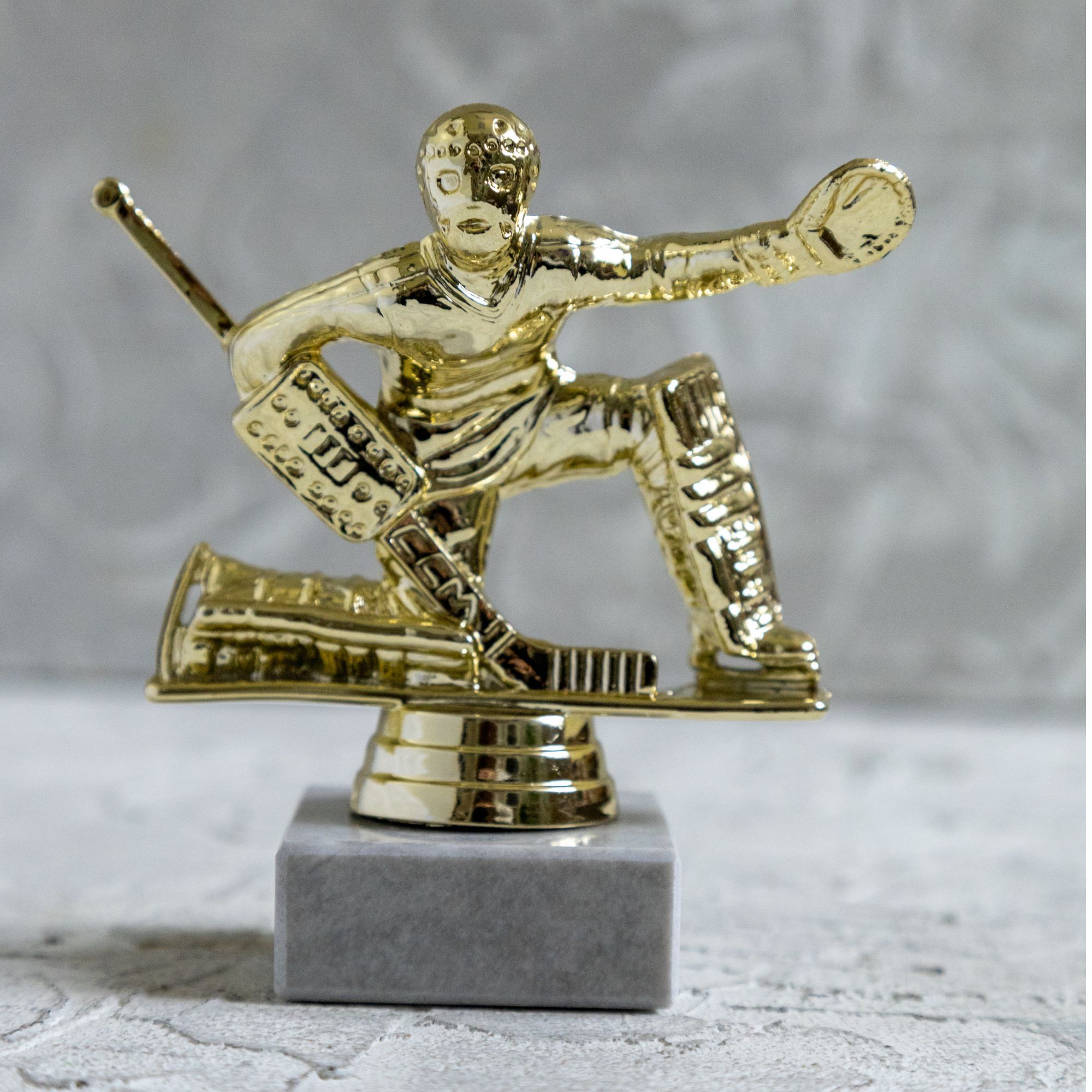 Награда вратарю. Хоккейные статуэтки для награждения. Полка для наград вратарь хоккей. Логотип футбольной награды вратаря.