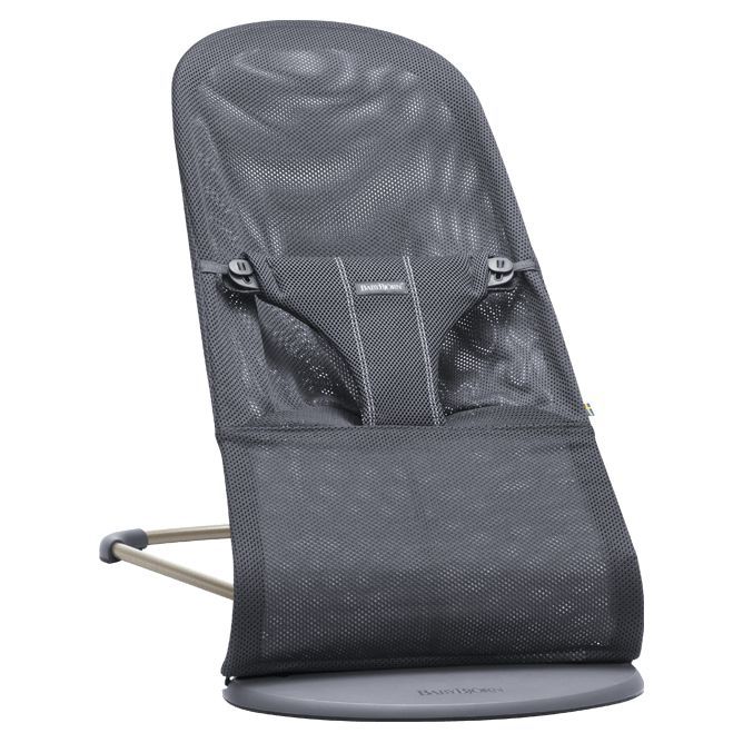 Кресло-шезлонг BabyBjorn Bliss Mesh Anthracite 0060.13