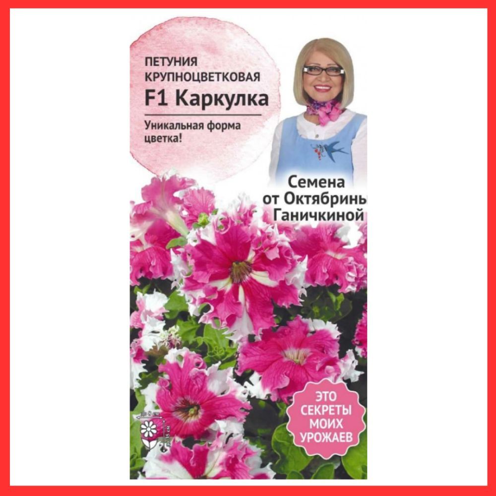 Петунии АгроСидсТрейд Петуния Ганичкина_темно-розовый_фиолетовый - купить  по выгодным ценам в интернет-магазине OZON (898534456)