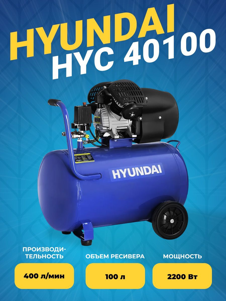 Компрессор Поршневой Hyundai Hyc 3050s Безмасляный Купить