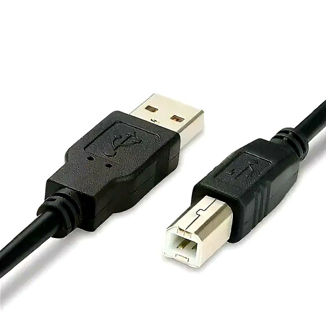 Кабельдляподключенияпринтера,МФУ,оргтехники,USB2.0,5метраCaution