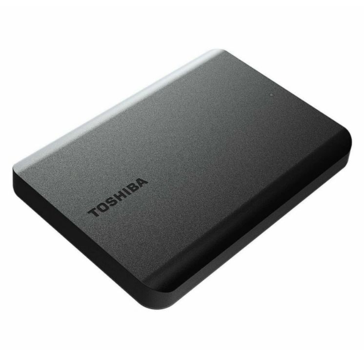 Toshiba2ТБВнешнийжесткийдиск(HDTB520EK3AA),черныйматовый