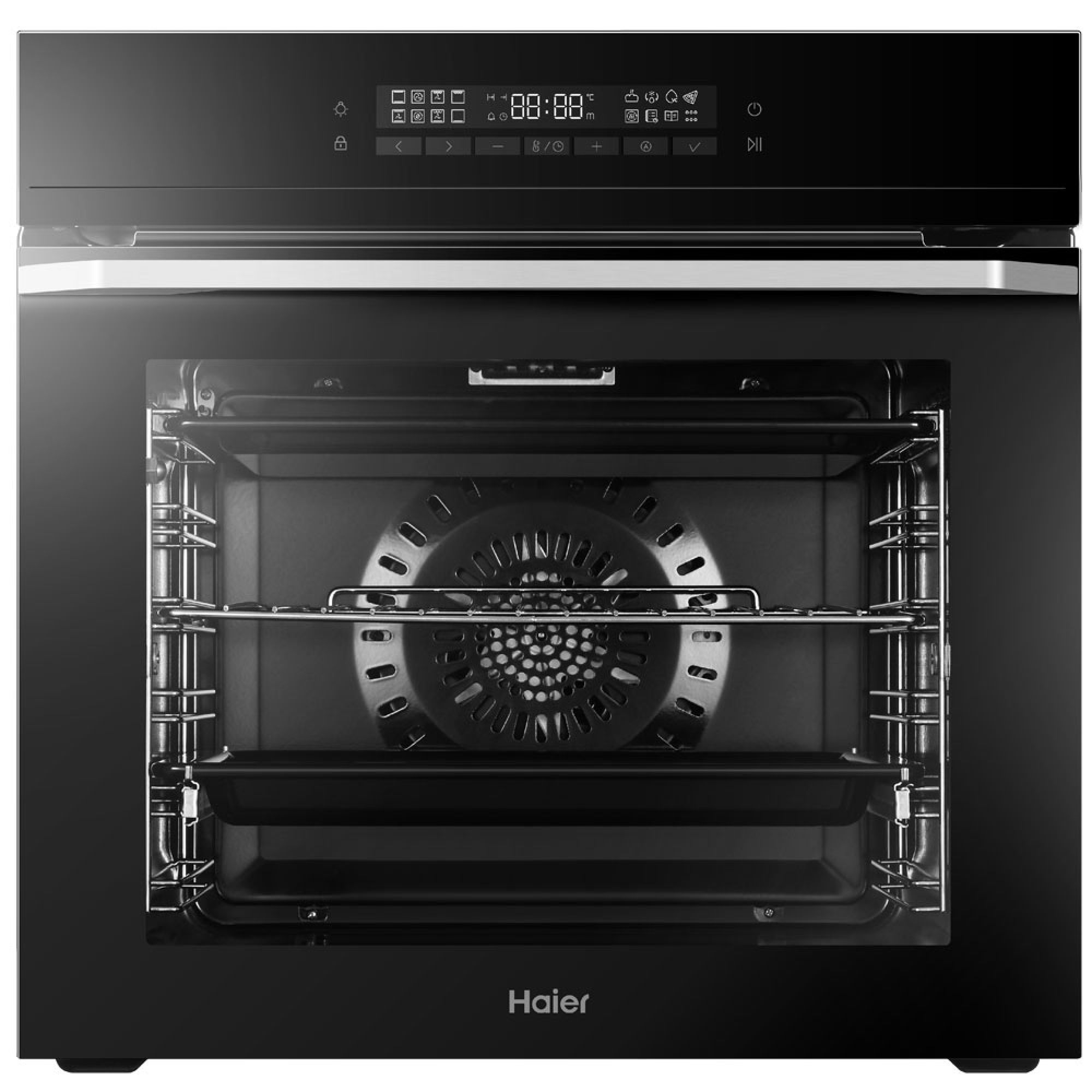 Электрический духовой шкаф Haier HOQ-p16an5gb Black