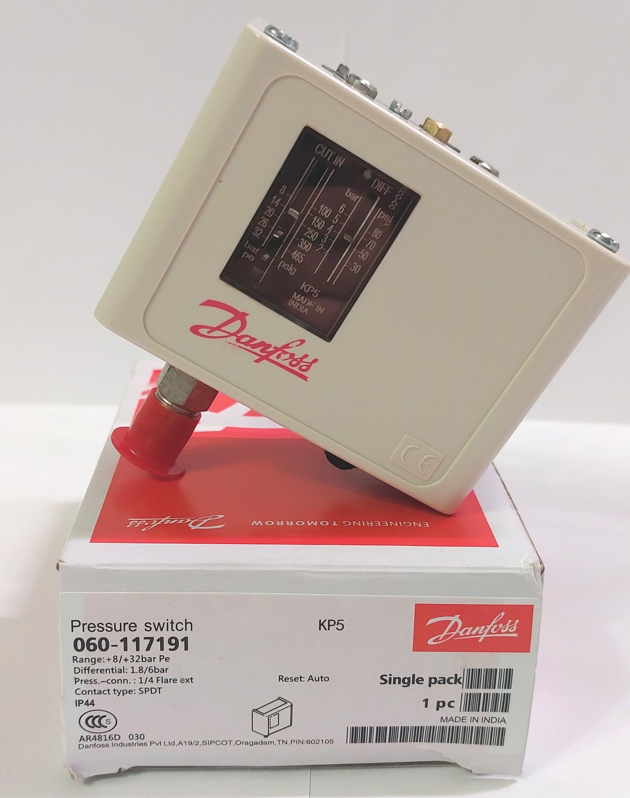 Реле контроллера давления Danfoss KP5 060-5355, Импортировано со склада AliExpre