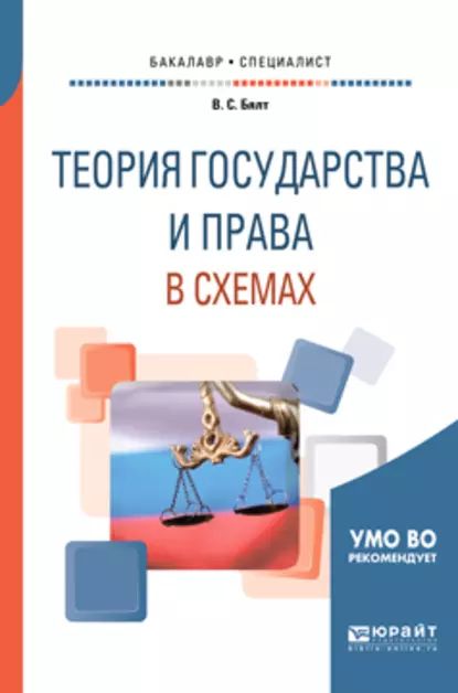 Теория государства и права в схемах. Учебное пособие для бакалавриата и специалитета | Бялт Виктор Сергеевич | Электронная книга