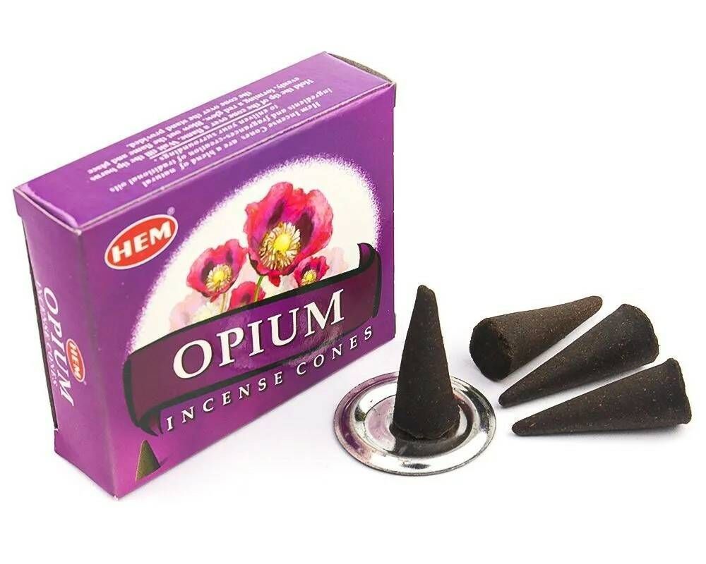 Благовония конусные HEM Opium