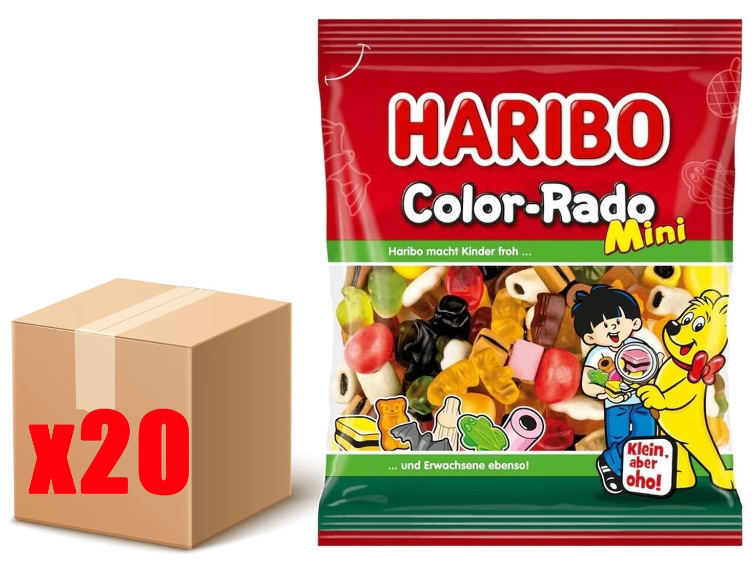 Мармелад <b>HARIBO</b> Color-Rado mini - это микс различного мармелада, со вкусом ...