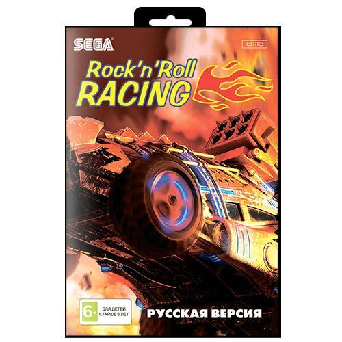 Игра Sega: Rock n' Roll Racing