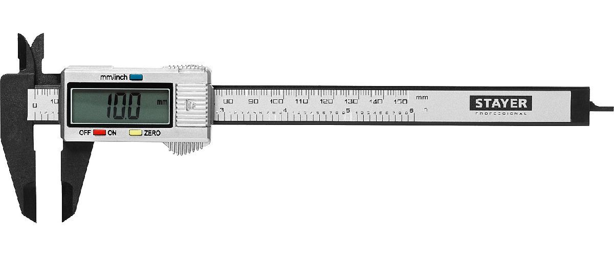 Электронный штангенциркуль STAYER 150 мм (34411-150)