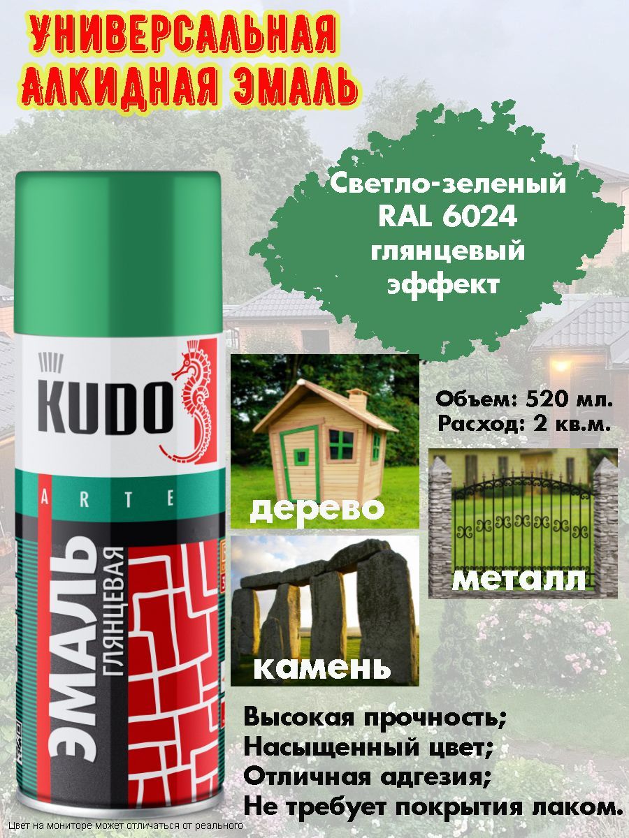 Аэрозольная краска KUDO 