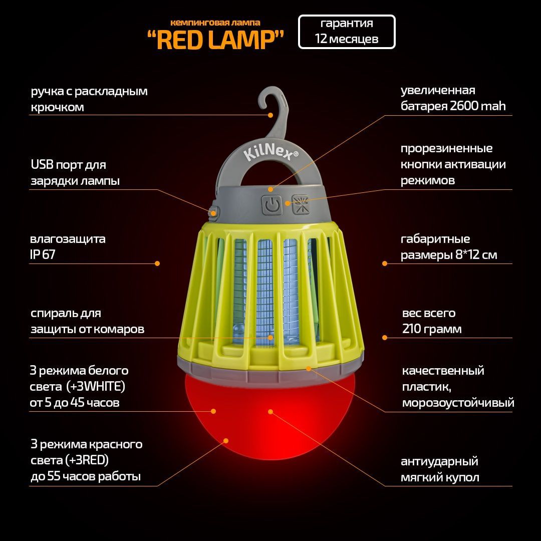 KILNEXКемпинговыйфонарь