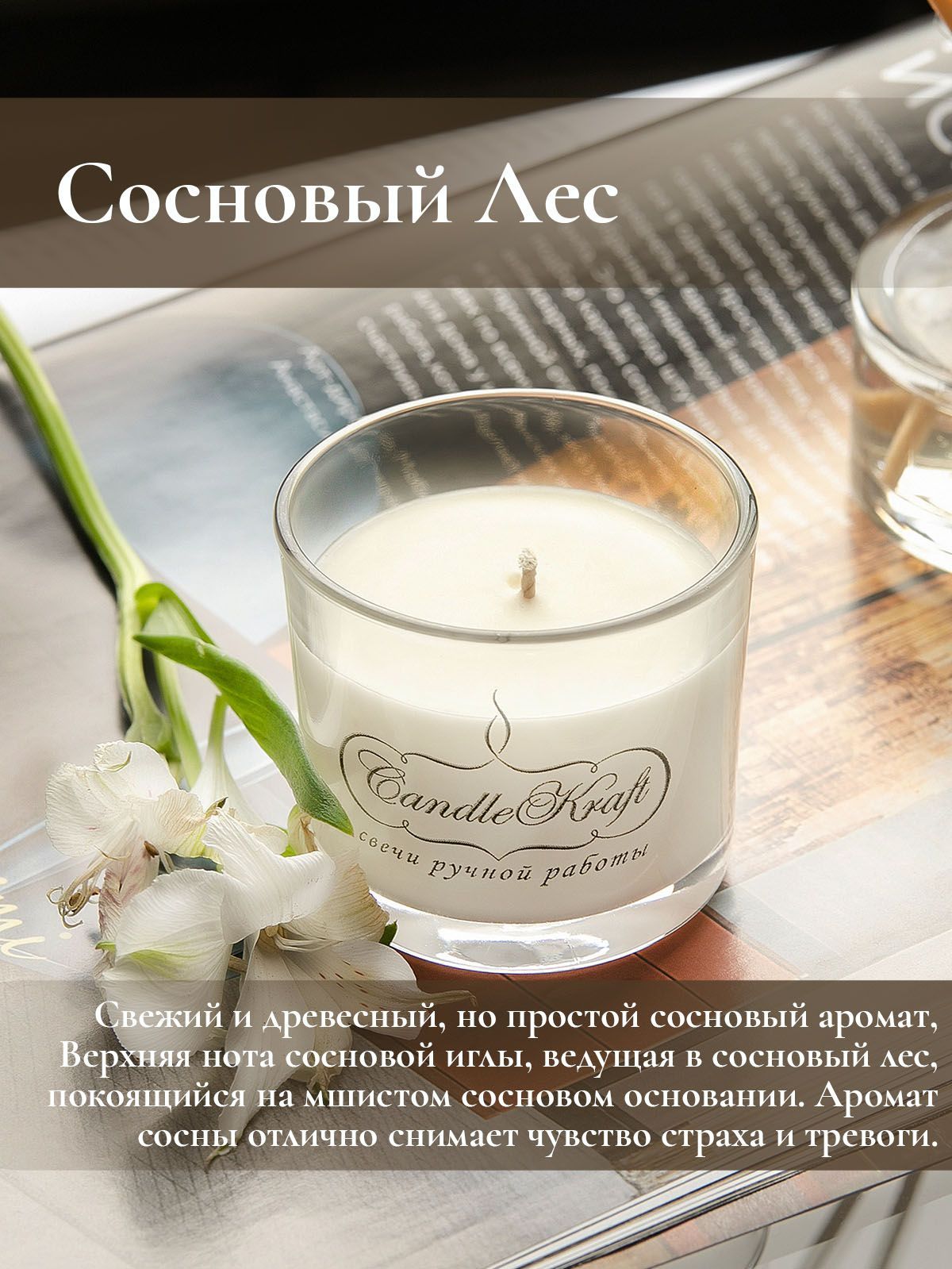 Свеча ароматическая интерьерная CandleKraft Pine Grove Aroma Mini 