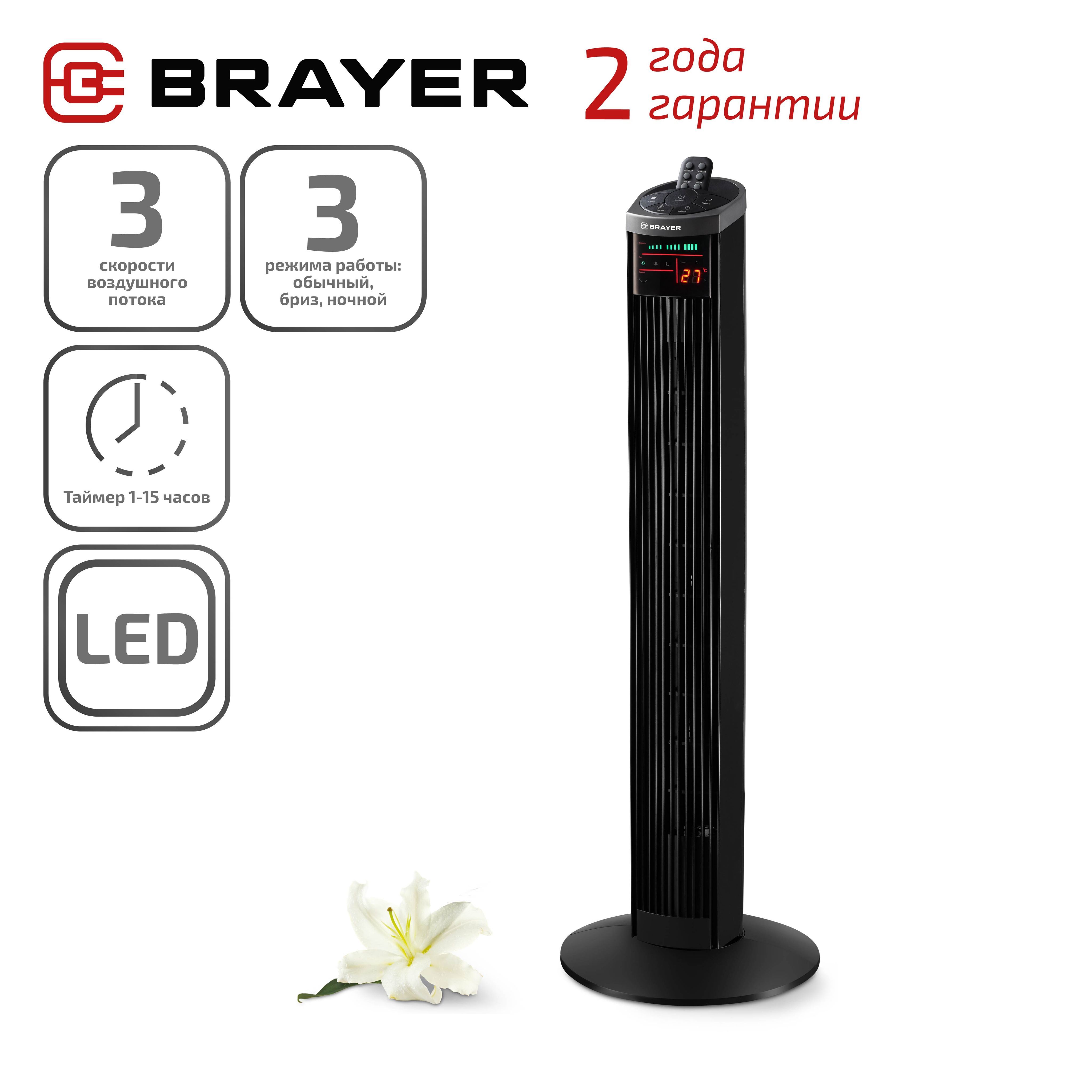 Колонный вентилятор BRAYER BR4975