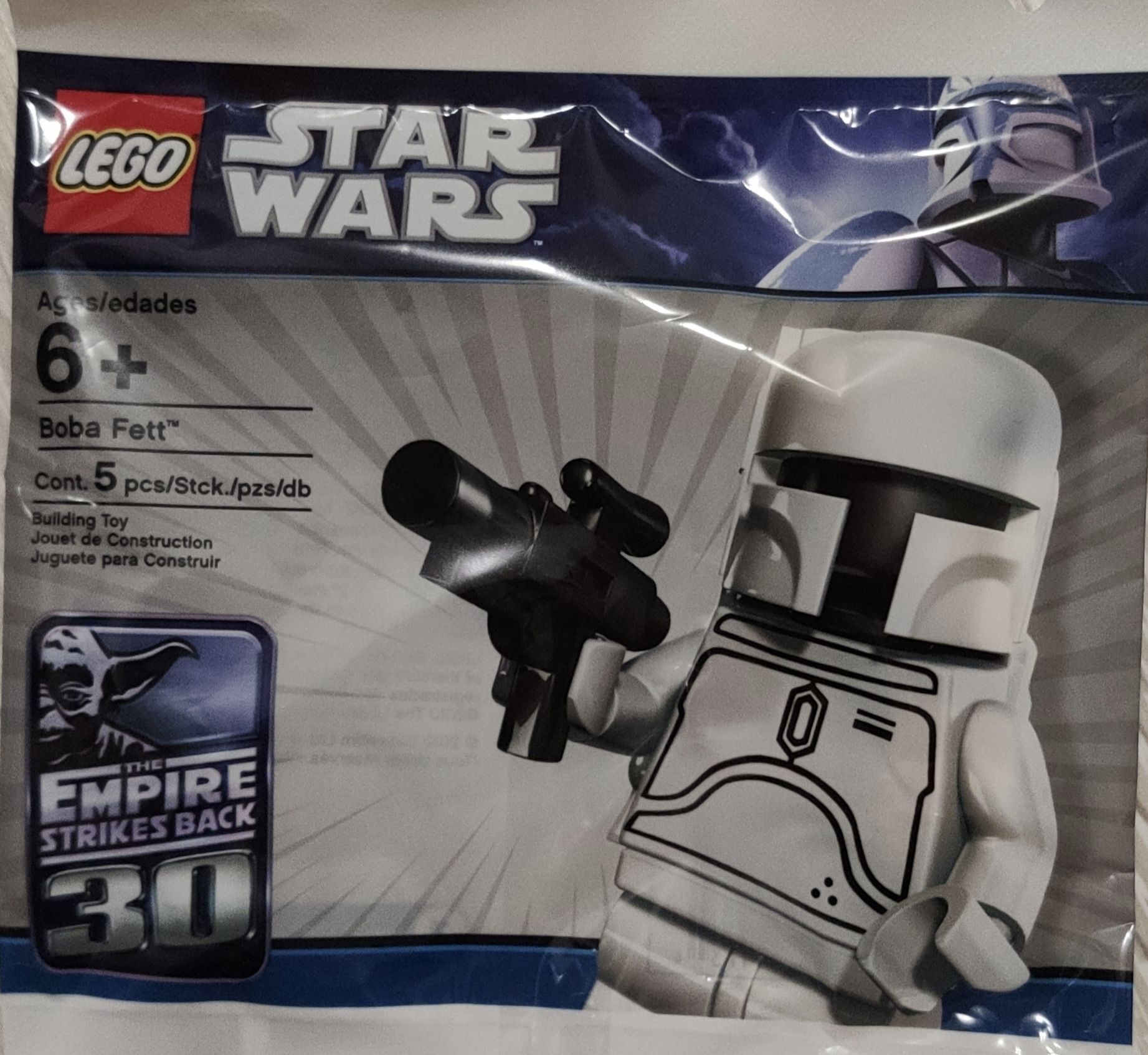 LEGO Star Wars 4597068 2853835 White Boba Fett Figure OZON 1022653125