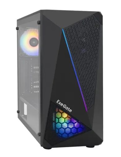 ExeGate Компьютерный корпус x EVO-8225, черный (EX292858RUS)