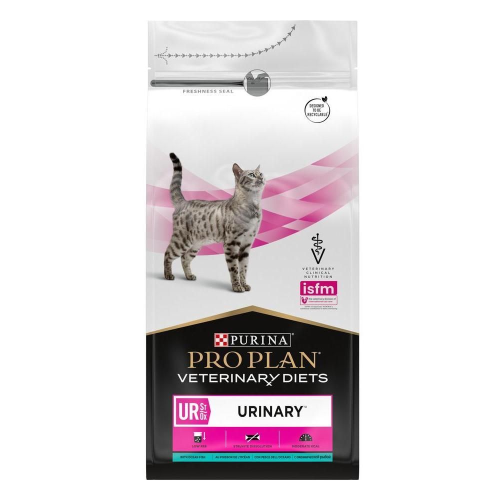 Корм для кошек Purina Pro Plan Veterinary Diets UR, 1.5 кг, Рыба.