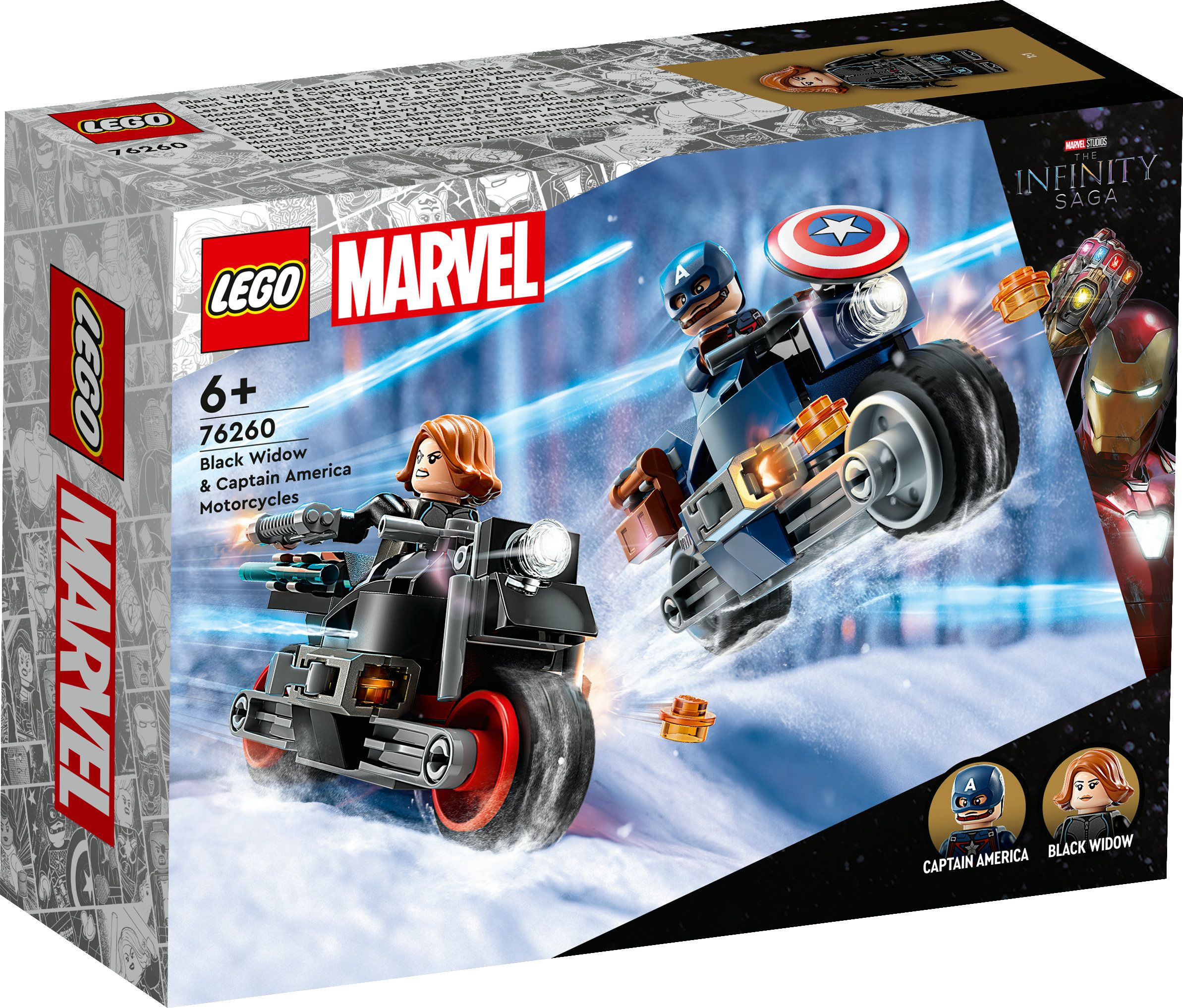 Lego moto capitan america on sale