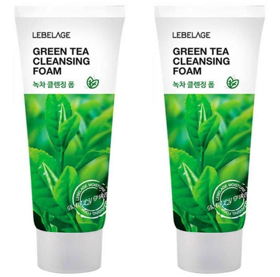 Green tea cleansing foam