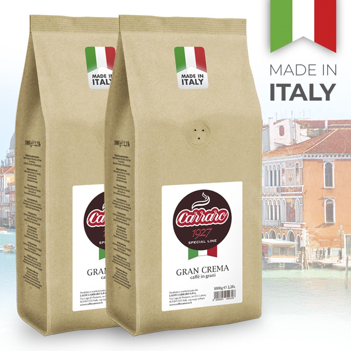 Кофе Carraro Gran Crema – купить в интернет-магазине OZON по выгодной цене