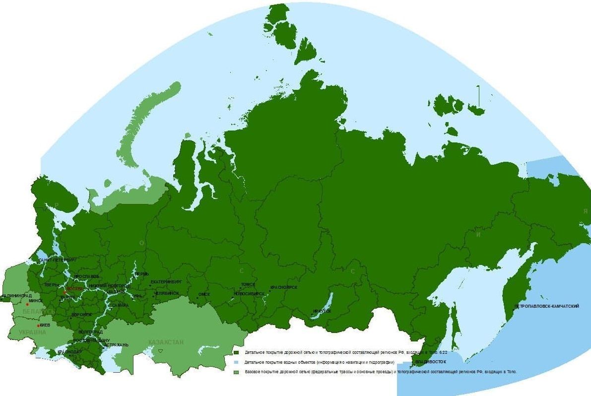 Карта моей идеальной россии