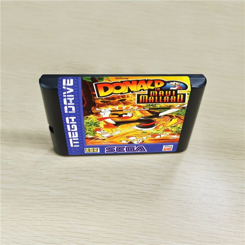 Donald Duck in Maui Mallard 16bit Cartridge