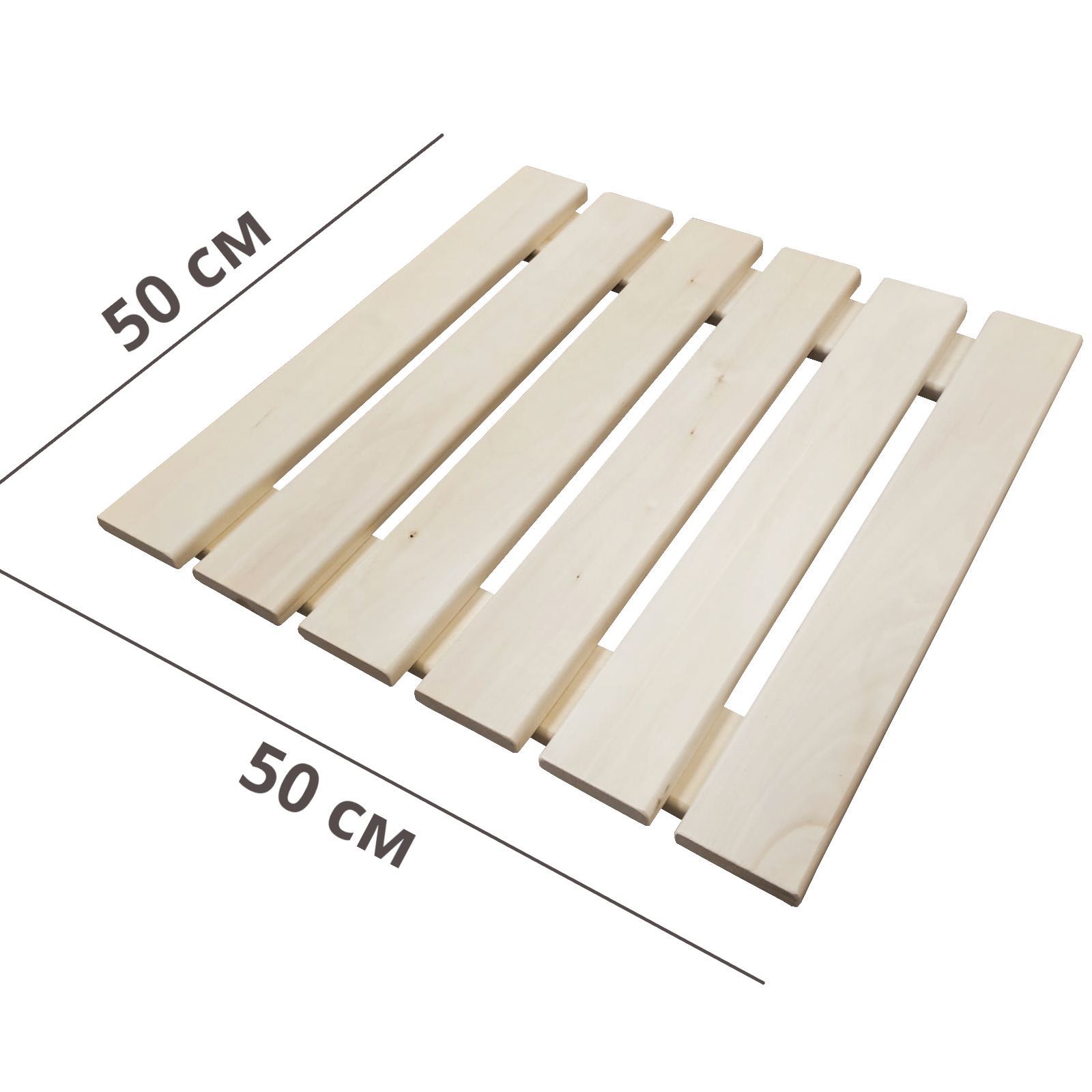 Коврик для бани 0.5х0.5 м