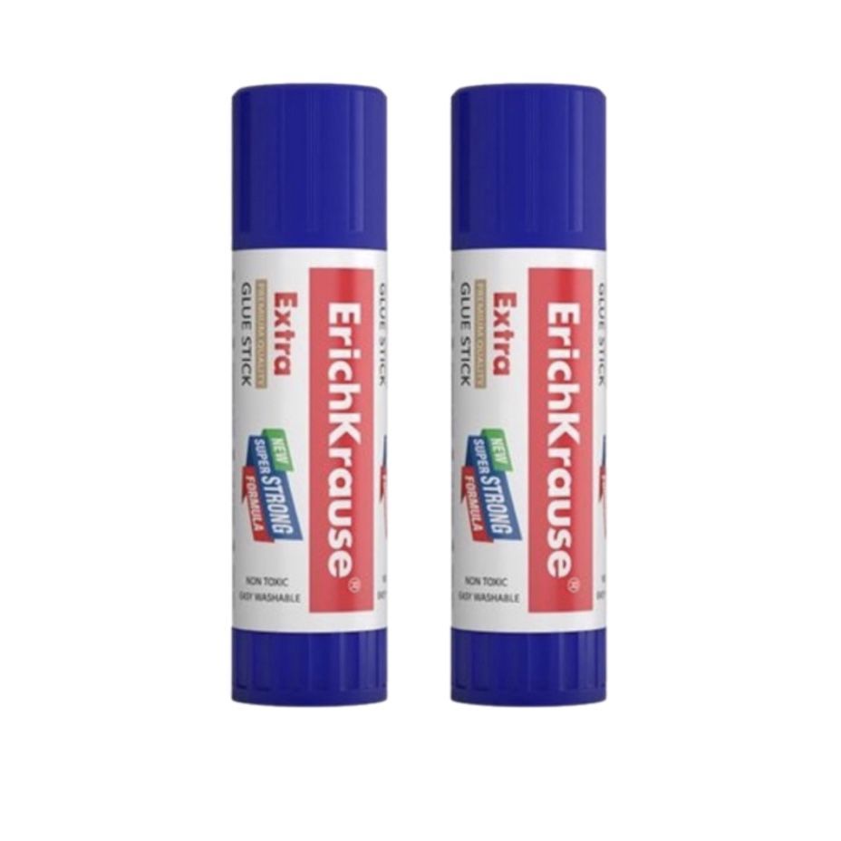 Клей-карандаш ErichKrause Extra, 36 г х 2 шт