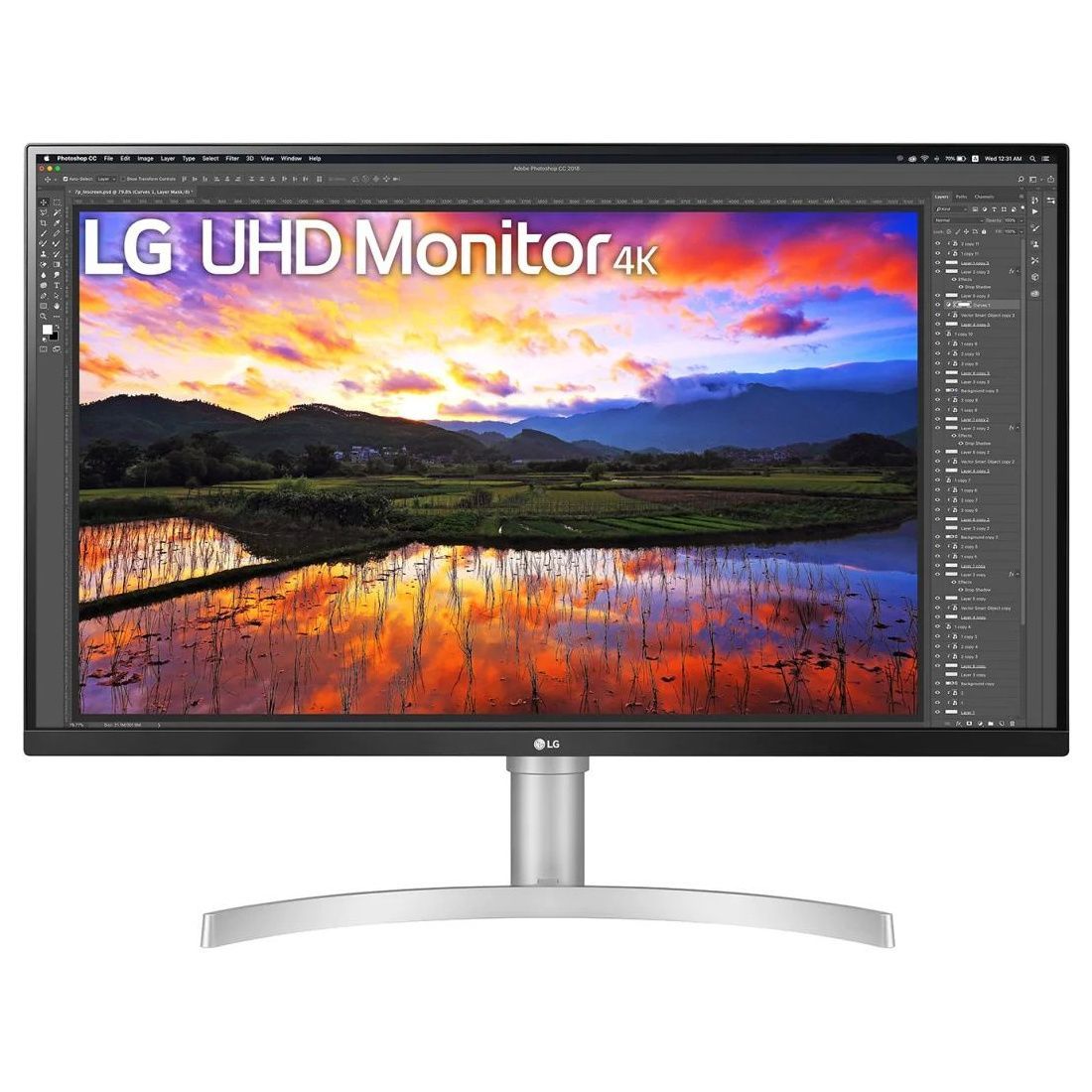 LG31.5"Монитор32UN650-W,белый