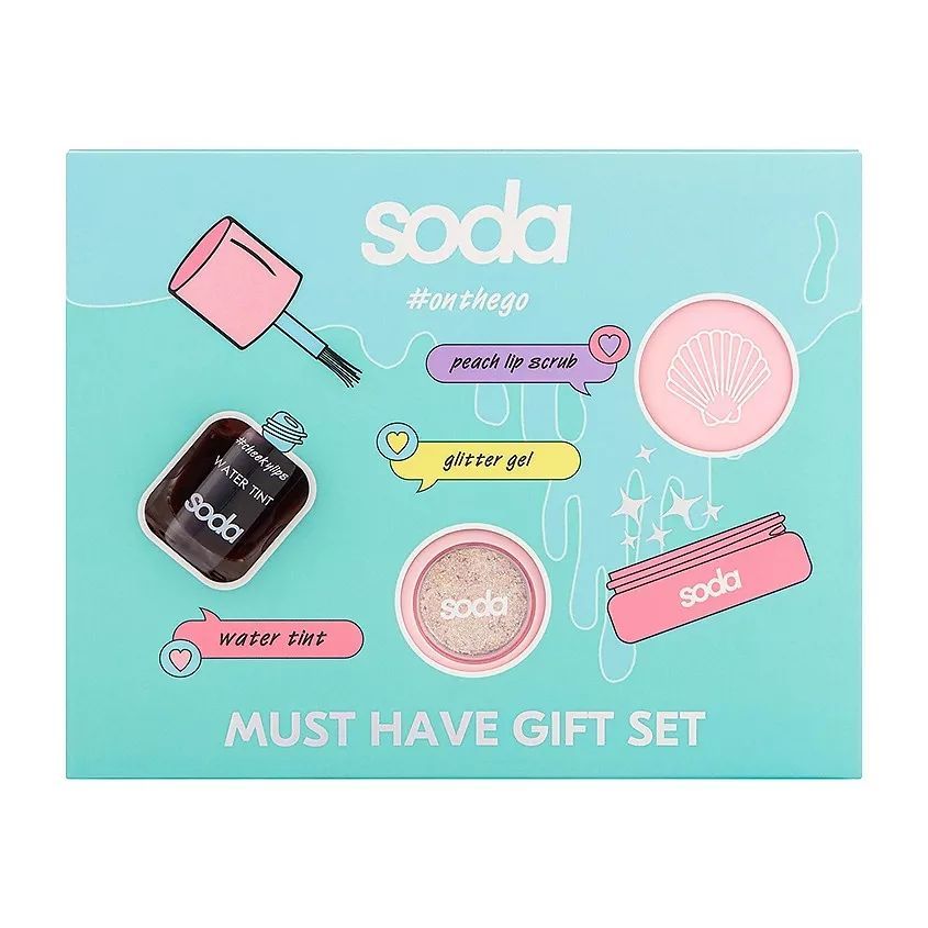 SODA Подарочный набор MUST HAVE GIFT SET #onthego